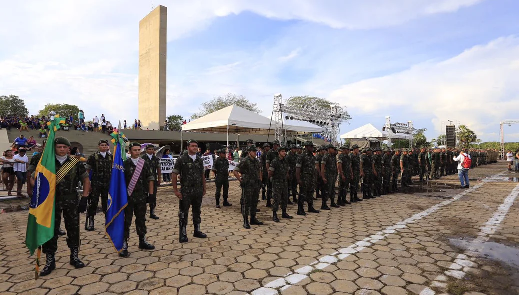 Solenidade de entrega de medalhas