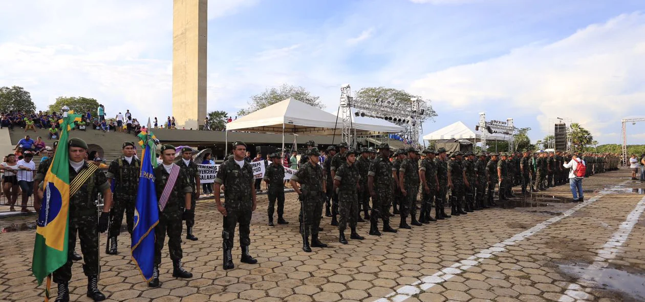 Solenidade de entrega de medalhas