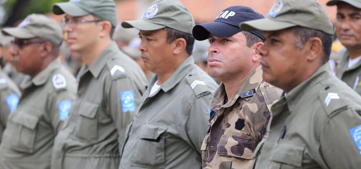 Novos cabos da Polícia Militar do Piauí
