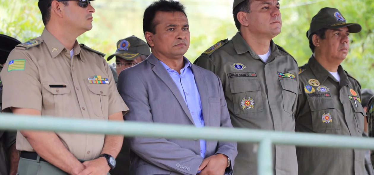 Policiais no Curso de Formação de Cabos