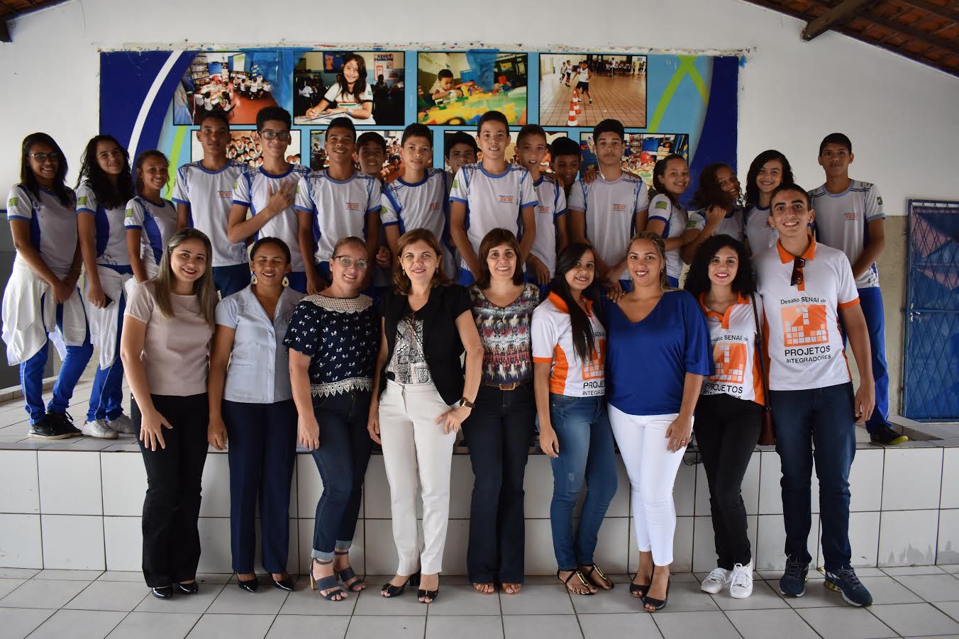 Vencedores do Desafio SENAI