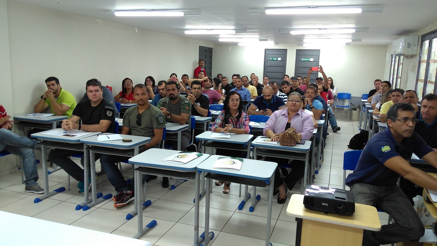 Curso de negociador penitenciário promovido pela Sejus