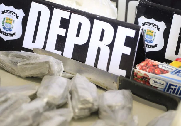 Entorpecentes foram levados para a DEPRE