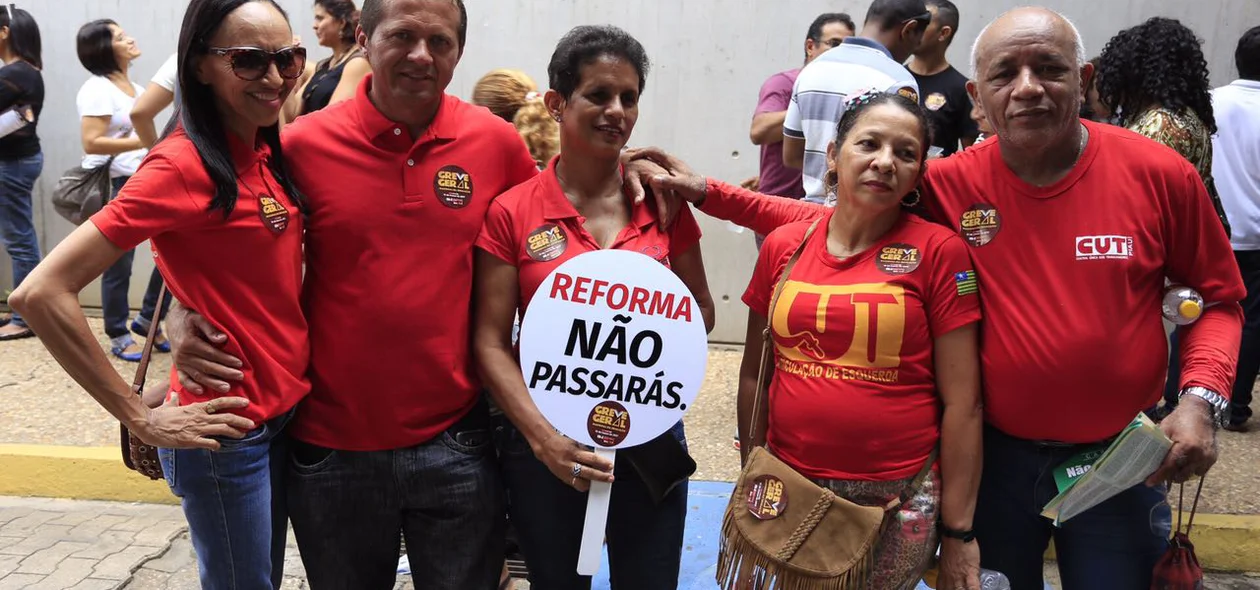 Movimentos sociais contrários a reforma