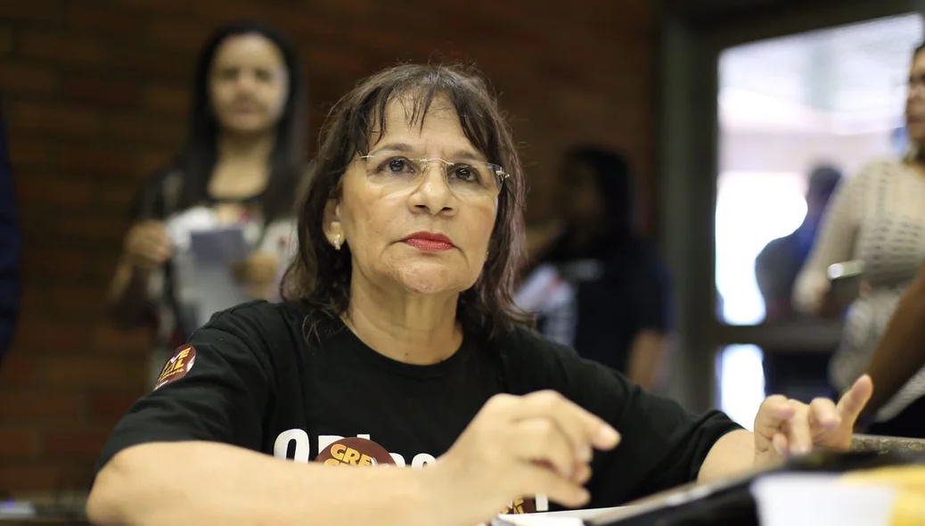 Odeni Silva, presidente do SINTE
