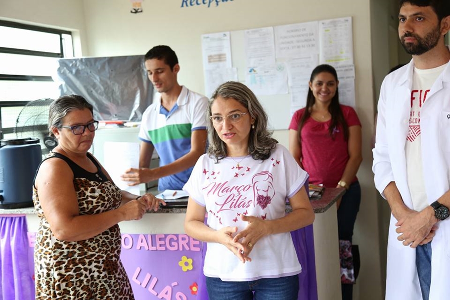 Atividades da campanha Março Lilás