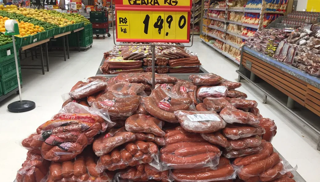 Calabresa Seara no Extra Supermercado