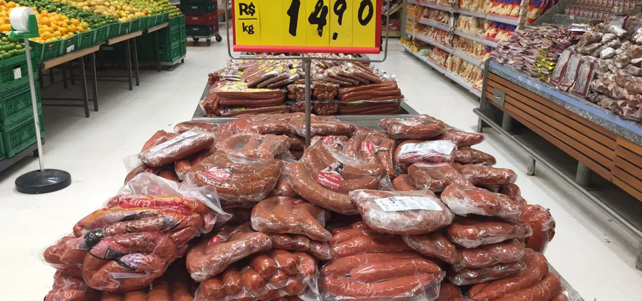 Calabresa Seara no Extra Supermercado