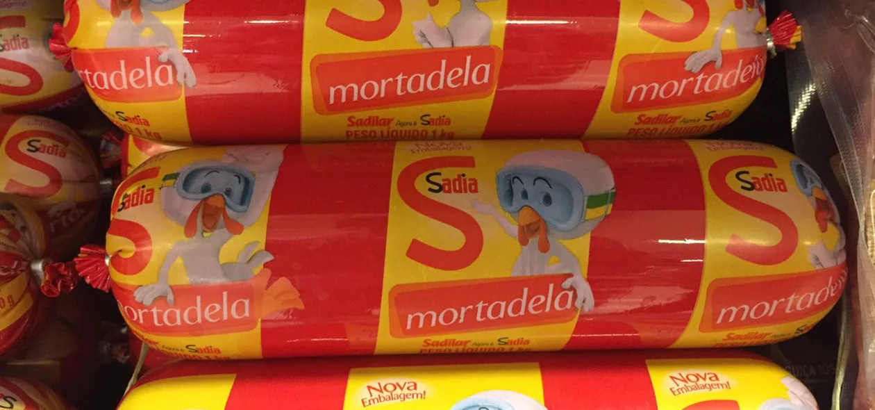 Mortadela da Sadia à venda no Pão de Açúcar