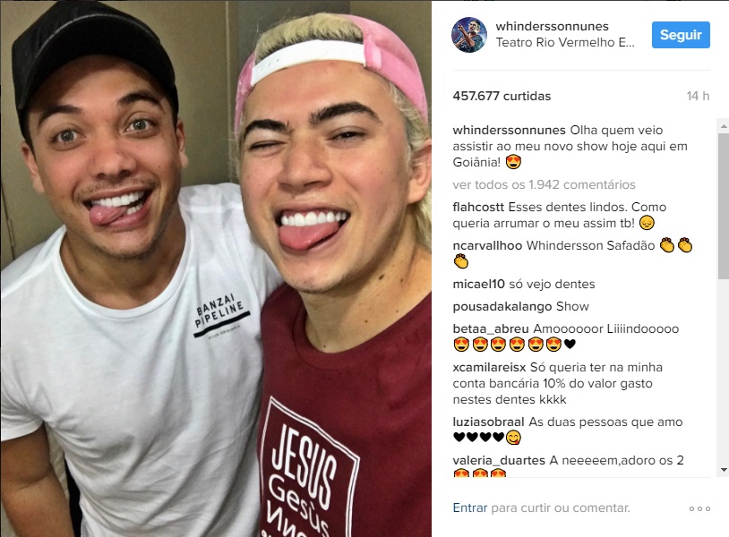 Whindersson Nunes e Wesley Safadão