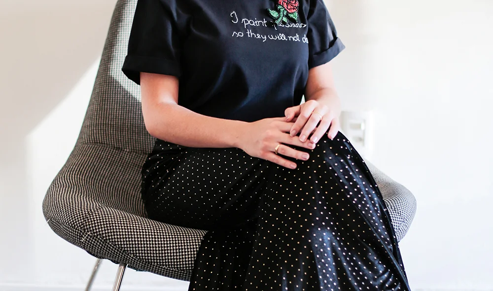 Blusa: Chiquita Atelier 
