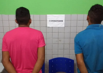 Dupla é presa na zona sudeste