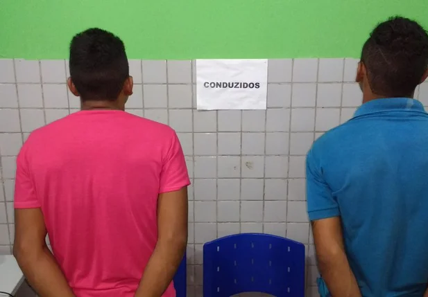 Dupla é presa na zona sudeste
