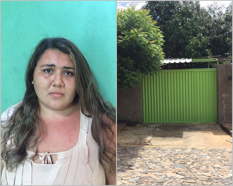 Francimar foi presa em sua residência no bairro São Vicente em Parnaíba-PI