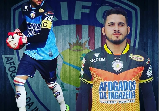 Evandrízio novo goleiro do Flamengo, seu último clube foi o Afogados de Ingazeira