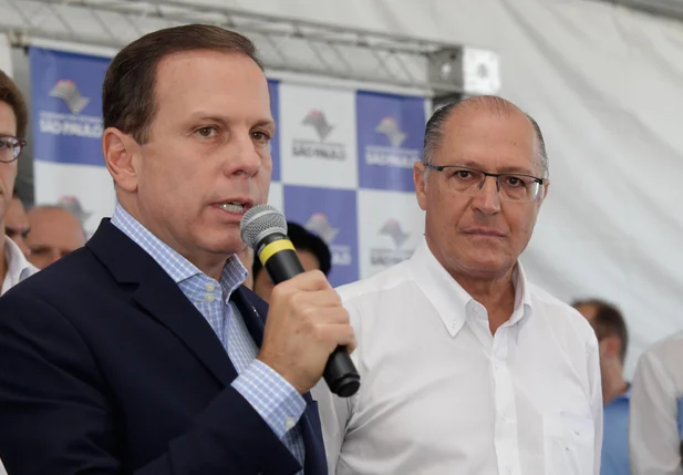 João Doria e Geraldo Alckmin