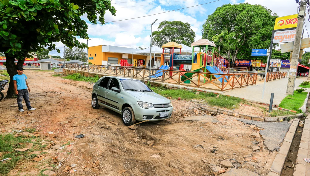 Carro atolado