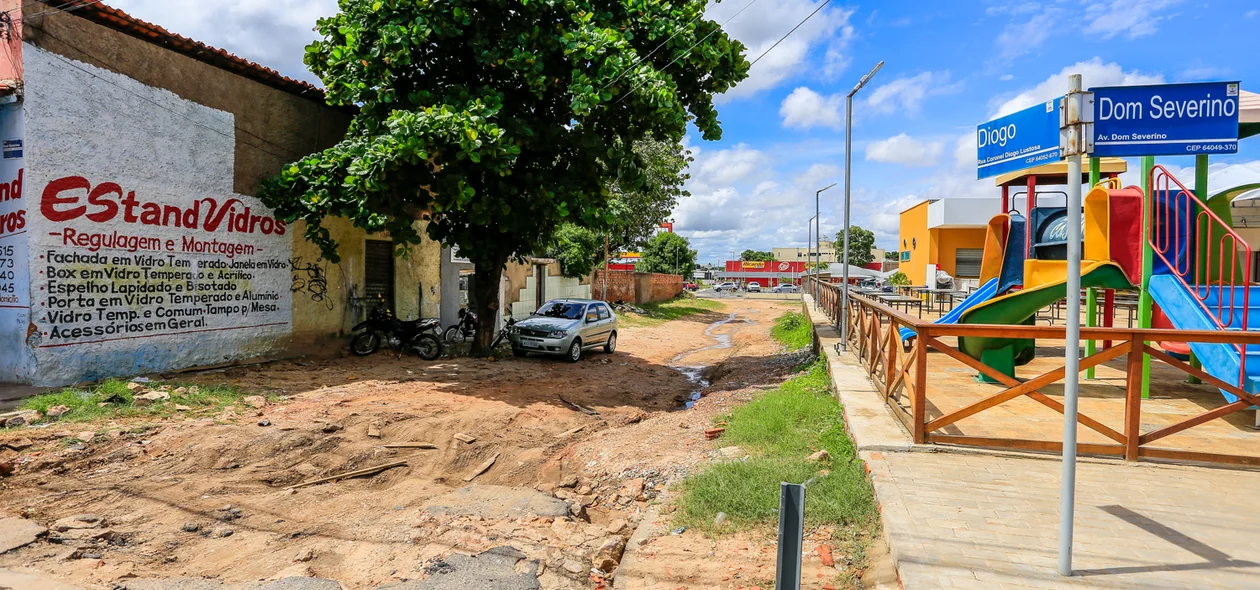 Rua Coronel Diogo Lustosa
