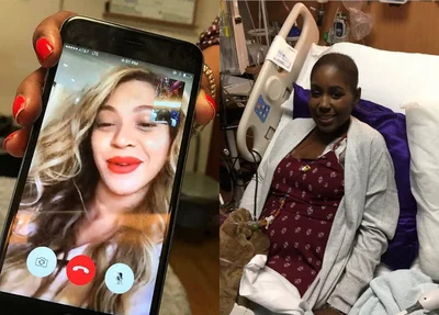 Beyoncé conversa com fã em estágio de câncer terminal