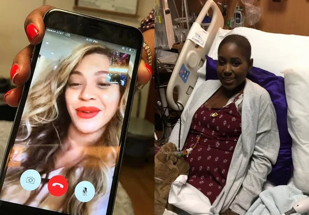 Beyoncé conversa com fã em estágio de câncer terminal
