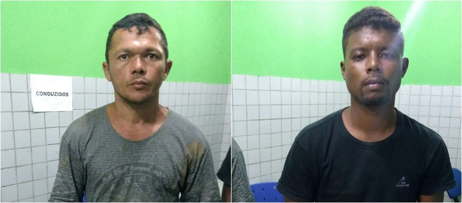 Bandidos presos 