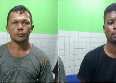Bandidos presos 