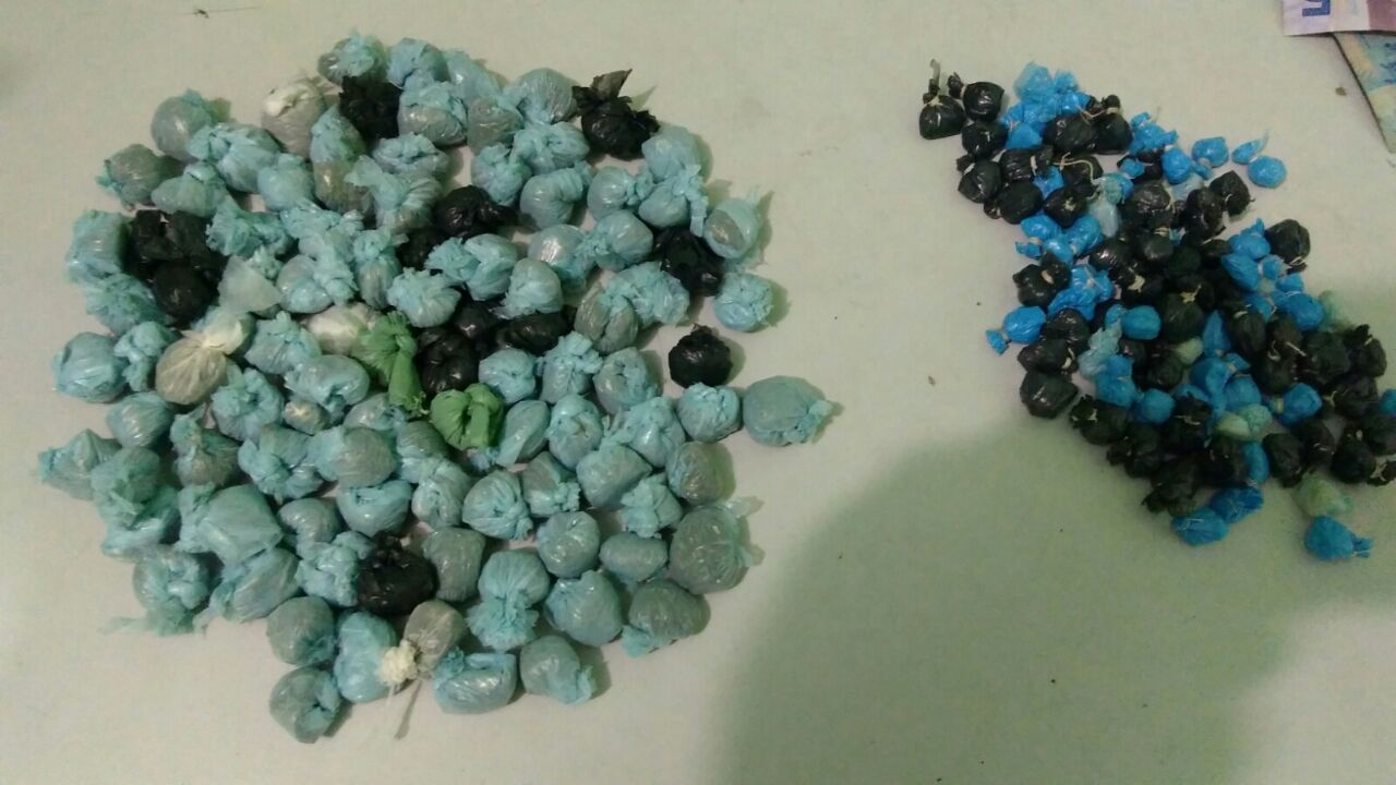 Droga apreendida 