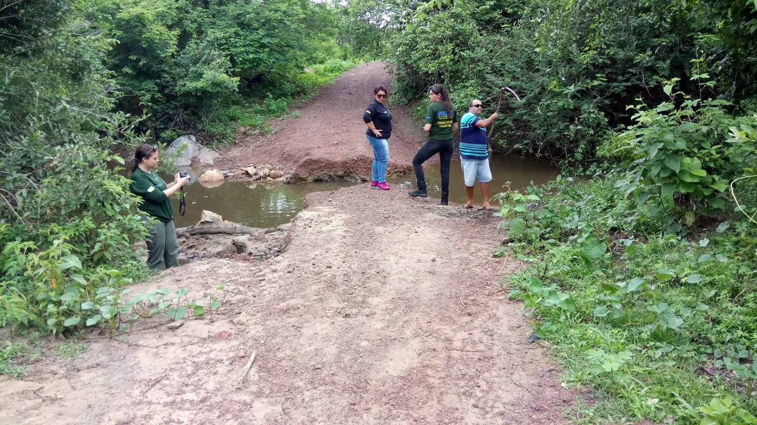 Semar constata barragem irregular em Bom Princípio