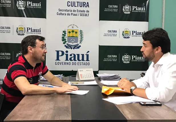 Reunião entre Marden Meneses e Fábio Novo