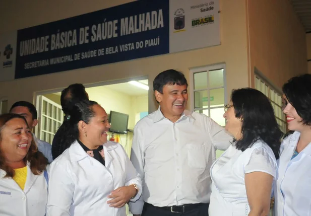Governador Wellington Dias inaugura UBS em Floresta do Piauí