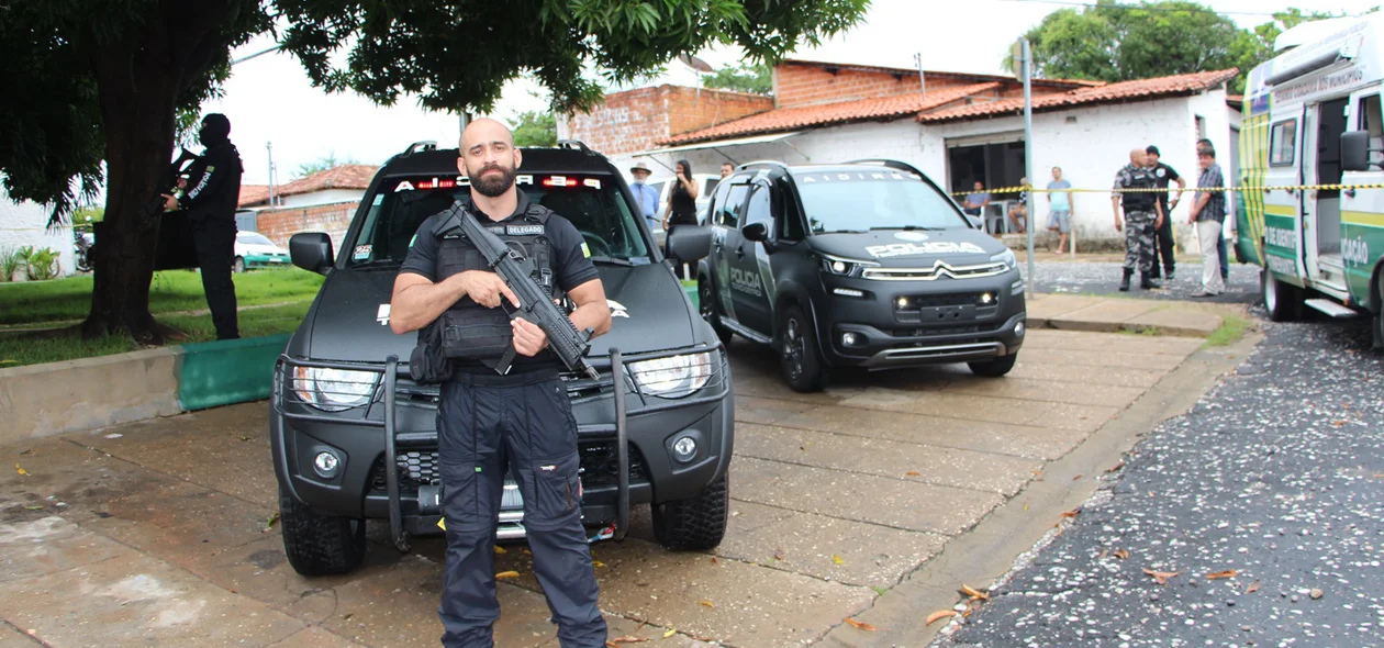 Dois veículos foram entregues na sede da SSP-PI