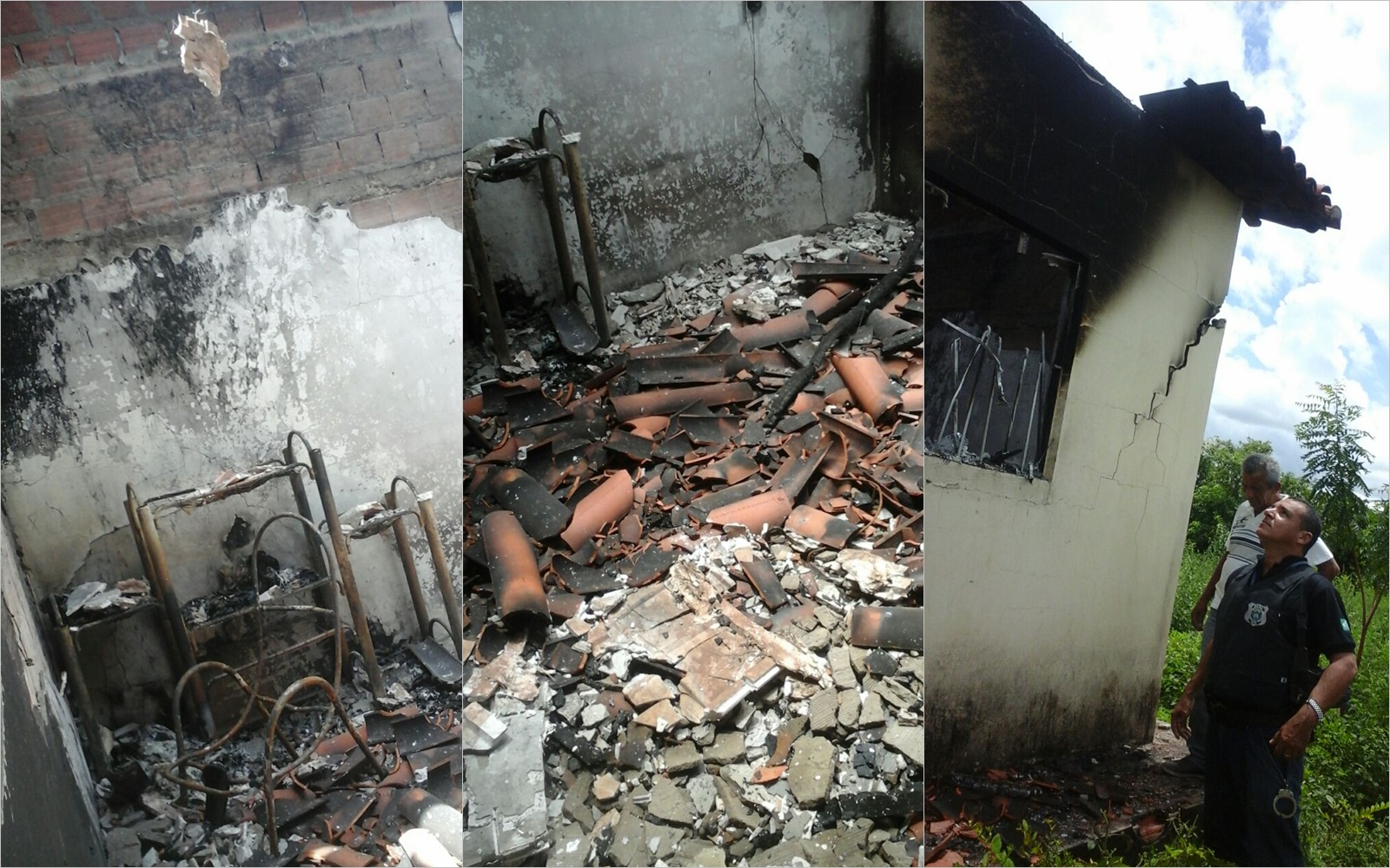 Casa incendiada 