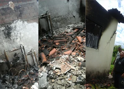Casa incendiada 
