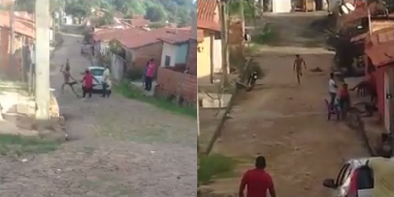 Homem foge pelado após ser abordado pela Polícia