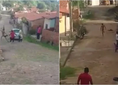 Homem foge pelado após ser abordado pela Polícia