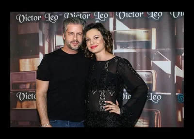 Victor Chaves e Poliana Bagatini
