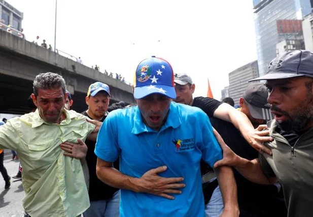 Henrique Capriles, líder da oposição venezuelana
