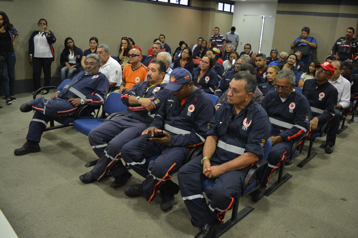Servidores do Samu