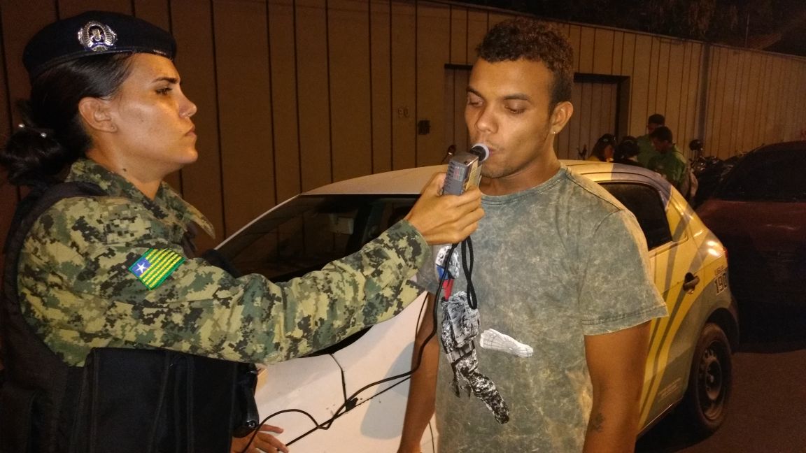 Quatro pessoas foram enquadradas por ingestão de bebidas alcoólicas 