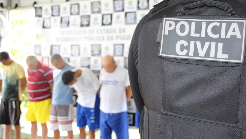 Apresentação na sede da SSP-PI