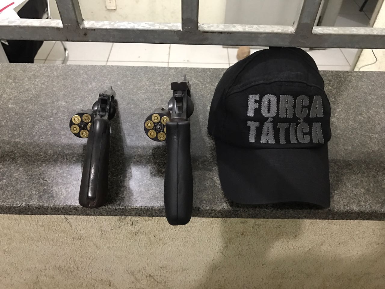 Armas apreendidas