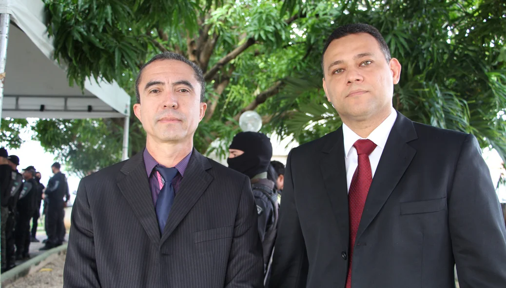 Delegado Genival Vilela e Riedel Batista
