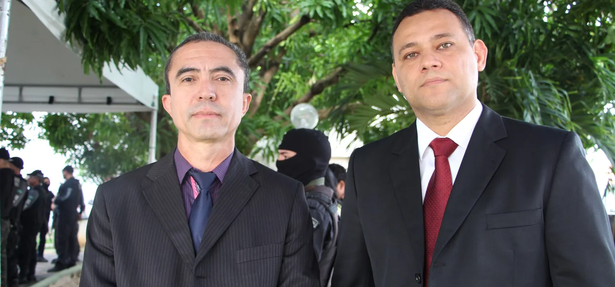 Delegado Genival Vilela e Riedel Batista