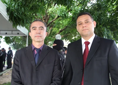 Delegado Genival Vilela e Riedel Batista