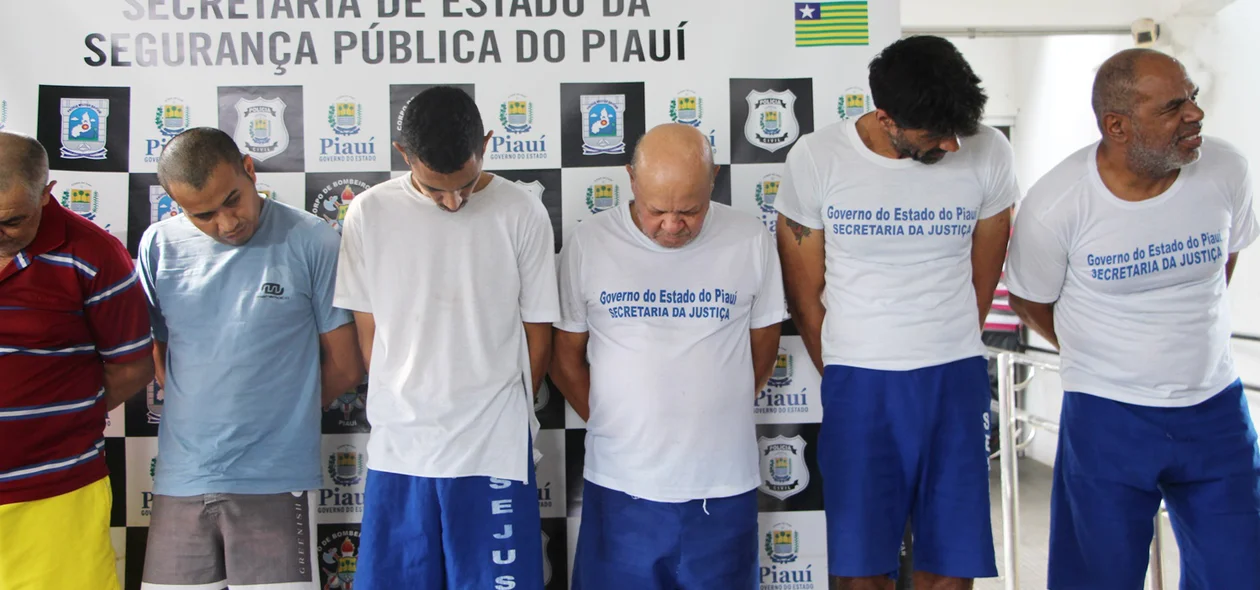 Foram presos 13 pessoas