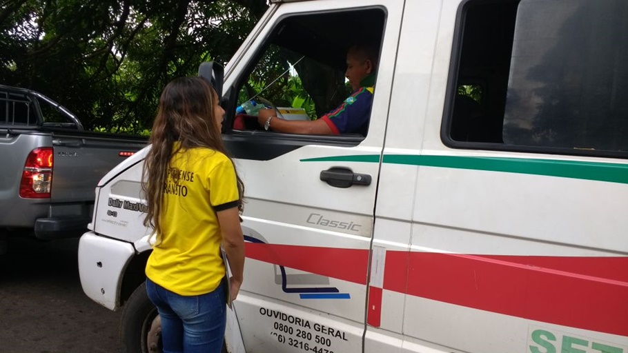Detran faz ação sobre segurança no trânsito na Semana Santa