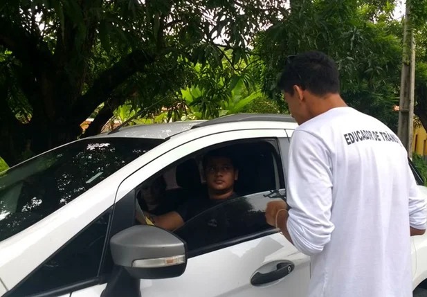 Detran faz ação sobre segurança no trânsito na Semana Santa