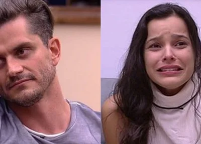 Marcos Harter e Emilly Araújo