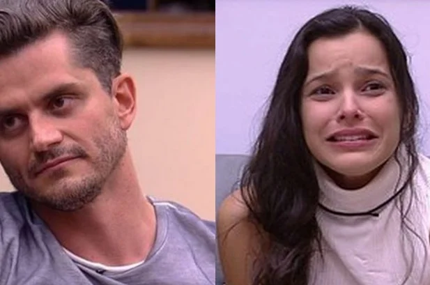 Marcos Harter e Emilly Araújo