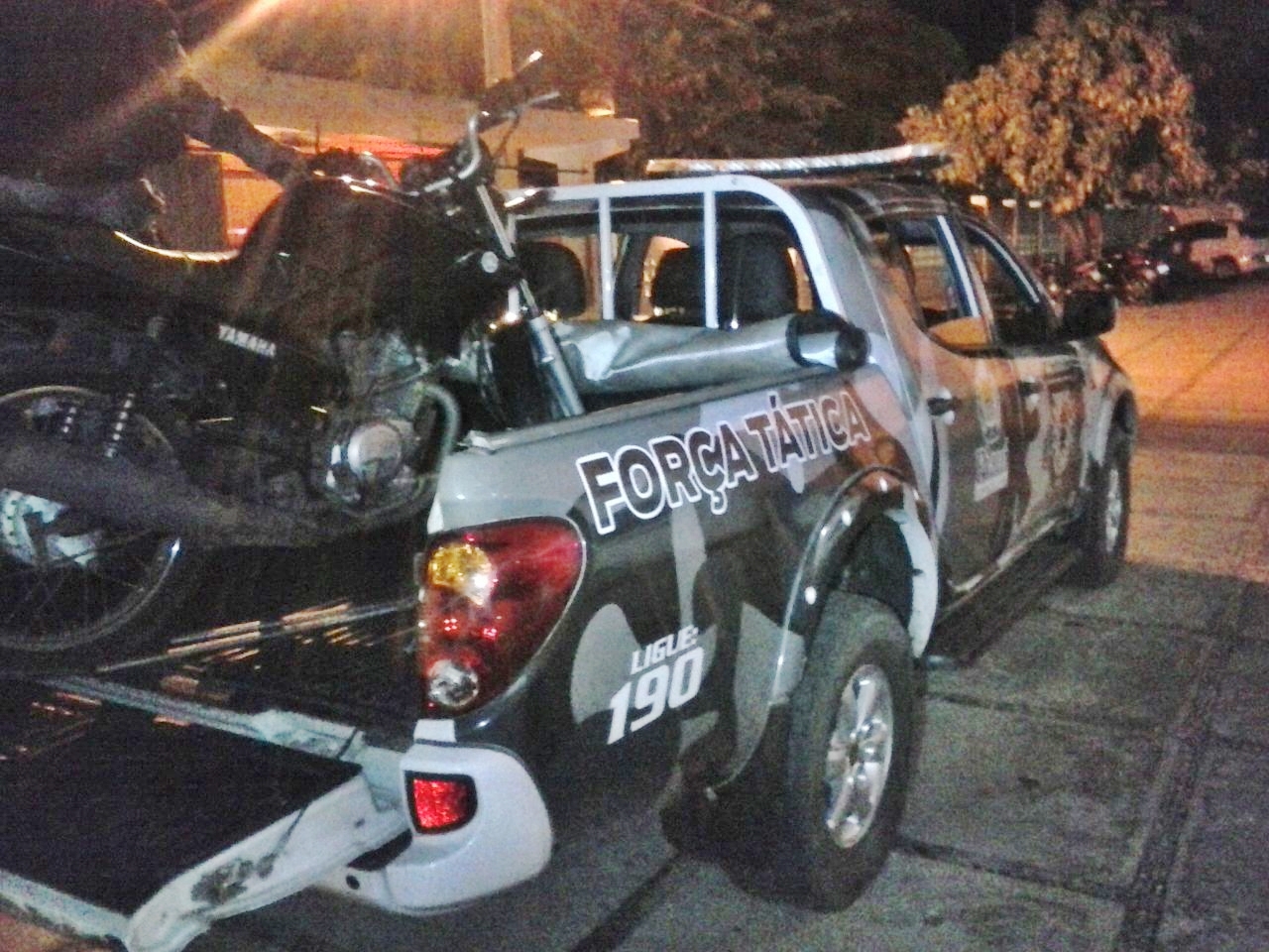 Moto apreendida